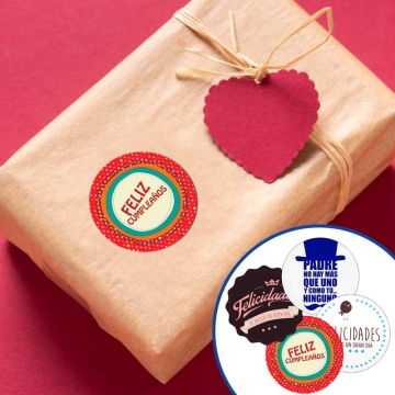 PEgatinas para regalos PEgatinas para regalos