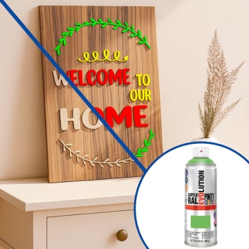 Pintura acrílica en spray - Colores flúor