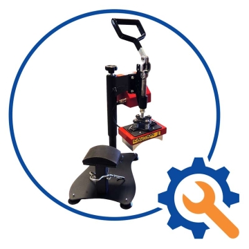 Recambios para Plancha Combo giratoria Brildor gorras y etiquetas