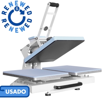 Plancha transfer magnética OtterPro doble plato 40x50cm - Usado