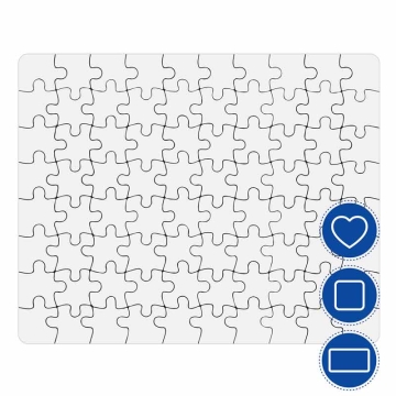 Puzzles de cartón sublimable