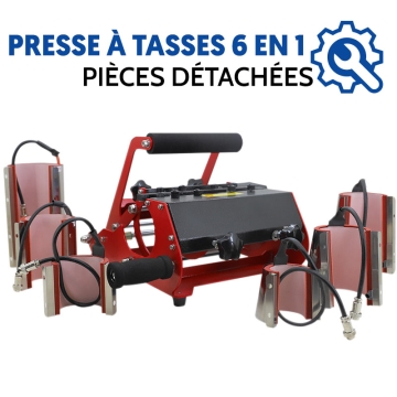 Pièces de rechange pour presse à tasses 6 en 1