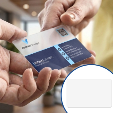 Sublimation Business Card - Plastic