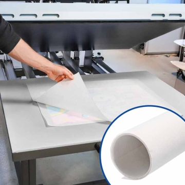 Tejido protector para planchas transfer