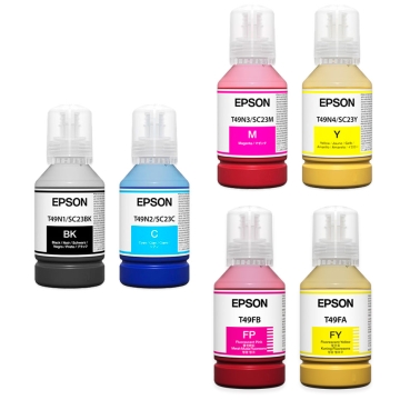 Tintas Sublimación Epson SC-F100/F500/F501 - 140ml