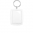 Porte-clés acrylique rectangulaire 4,2x5,5cm pour photos