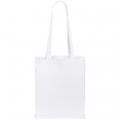 Bolsa asas largas 100% algodón color Blanco