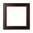 Marco de madera oscura para azulejo 15x15cm