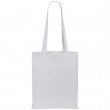 Cotton Bag 100% Long Handles - Grey