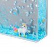 Water Photo Frame - Unicorn & Blue Stars
