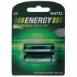 Batterie rechargeable AA 2500mAh Energy - Lot de 2 unités