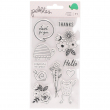Tampons acryliques - Mots et formes - Kit de 11 tampons série Kid at Heart