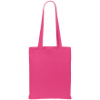 Cotton Bag 100% Long Handles - Fuchsia