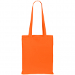 Bolsa asas largas 100% algodón color Naranja