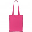 Cotton Bag 100% Long Handles - Fuchsia