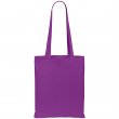 Bolsa asas largas 100% algodón color Morado