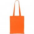 Sac poignées 100% long coton couleur Orange