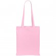 Cotton Bag 100% Long Handles - Pink