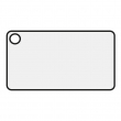 Sublimation Key Ring  - Aluminium - Rectangular - 3x5,5cm