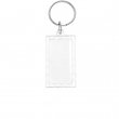 Rectangular Acrylic Keyring 2.7x4.8cm for Photos