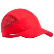 Gorra deportiva de microfibra roja sublimable