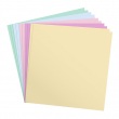 Cricut Smart Sticker Cardstock Pastels 33x33cm - 10 feuilles couleurs pastel