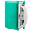 Abrazadera de silicona verde para taza cilíndrica de 15oz