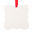 Adorno para árbol de navidad acrílico forma cuadrada para sublimación - Pack de 5 uds