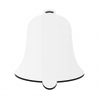 Cloche de Noël à suspendre MDF 3mm double face sublimable - Lot de 5