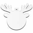 Reno para árbol de navidad de madera sublimable - Pack de 4 uds