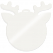 Sublimable Acrylic Christmas Hanging Ornament - Reindeer