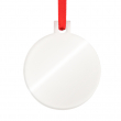 Sublimation Acrylic Christmas Ornament with Ribbon - Bauble - Pack of 5