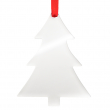 Sublimation Acrylic Christmas Ornaments - Tree - Pack of 5