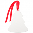 Sublimation Christmas Ornament - Tree - Aluminium