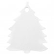 Adorno navideño de cartón forma árbol - Hoja A4 con 8 unidades