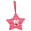 Christmas Ornament - Star - Fabric