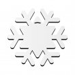Sublimation MDF Christmas Ornament 3mm - Snowflake