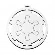 Décoration de Noël suspendu MDF3 sublimable série Cinéma - Empire - Lot de 5 unités