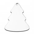 Décoration de Noël à suspendre MDF 3mm sublimable série Traditionelles - Sapin - Lot de 4