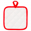 Sublimation Kitchen Grabber - White/Red