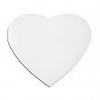 Alfombrilla ratón corazón 21x24cm 5mm sublimable