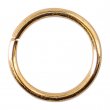 Anneau sautoir doré Ø10mm - Lot de 50 unités