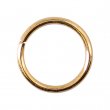 Anneau sautoir doré Ø8mm - Lot de 50 unités