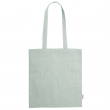 Sac poignées long 100% coton recyclé bleu clair