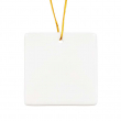 Sublimable Ceramic Hanging Ornament - Square