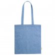 Long Handle Bag 100% Recycled Cotton Blue