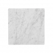 Carreau en marbre sublimable Carrara de 15 x 15cm