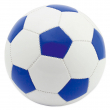 Ballon de football couleur Blanc / Bleu