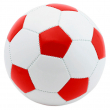 Football ball colour White / Red