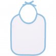 Bavoir bébé - Tissu - Bleu